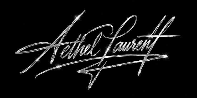 AETHEL LAURENT “La Silhouette” Graphic Tee