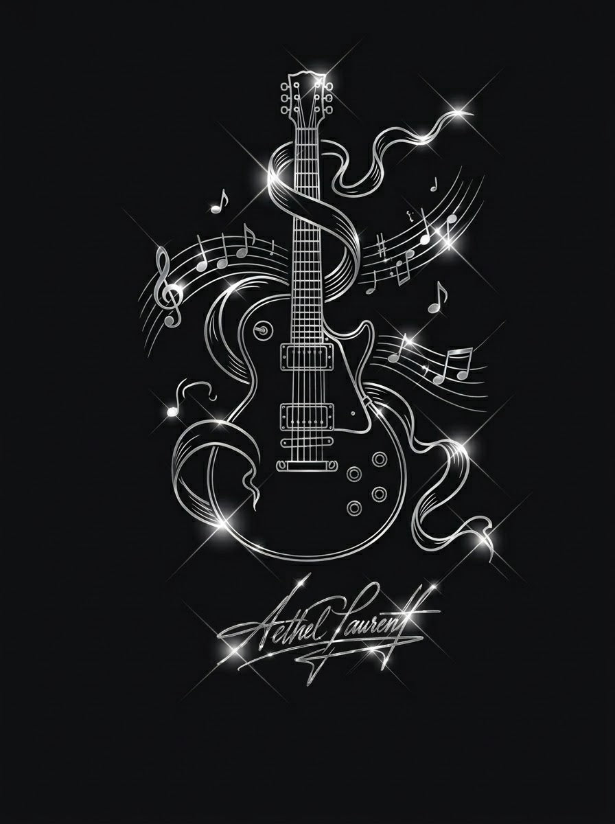 AETHEL LAURENT “Guitar” Capsule Tee