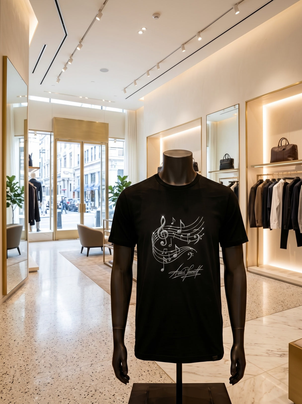 AETHEL LAURENT “Symphony” Heavyweight Tee