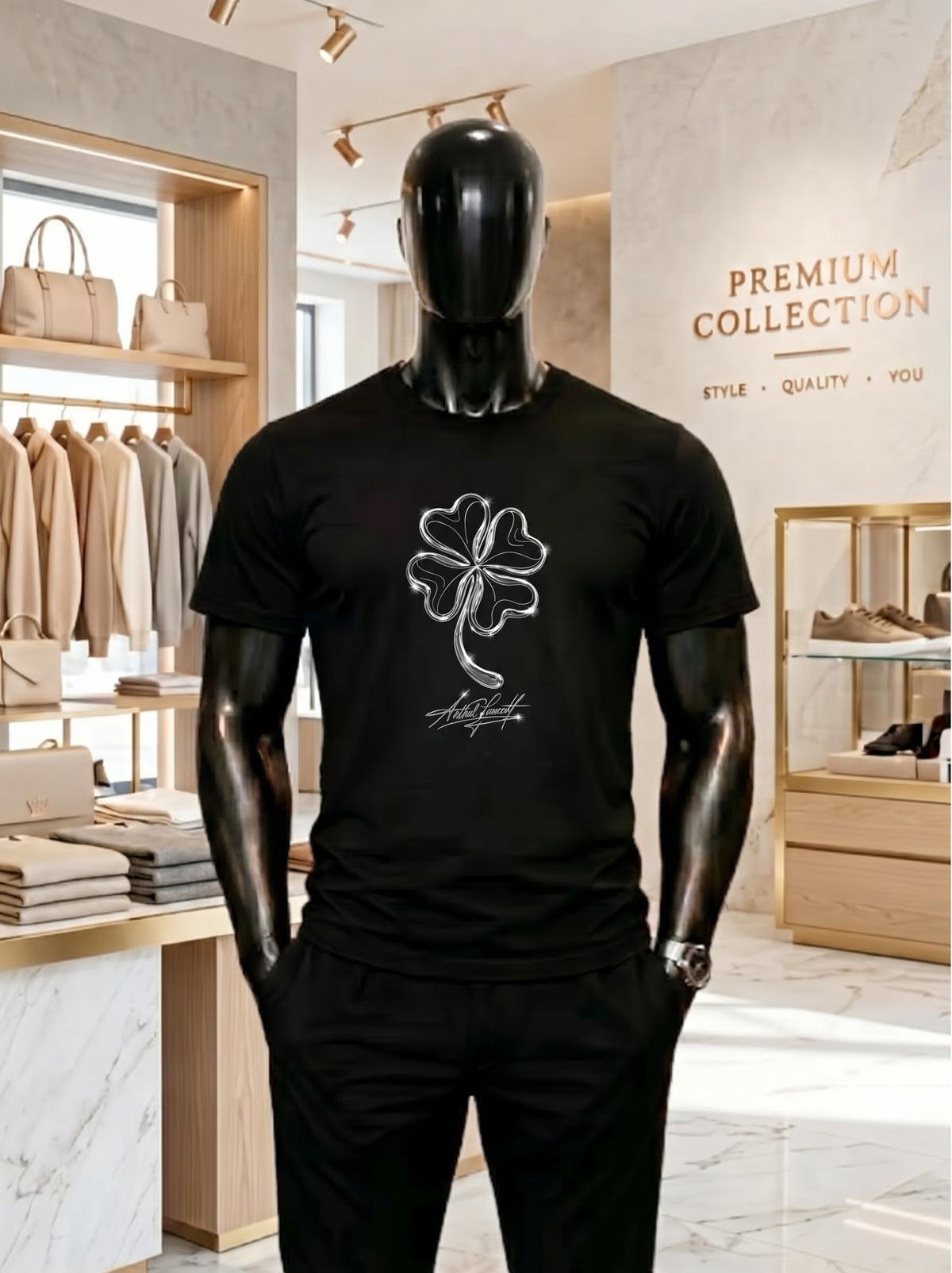 AETHEL LAURENT “Fortune” Heavyweight Tee
