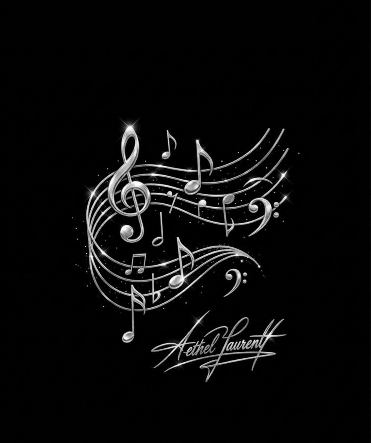 AETHEL LAURENT “Symphony” Heavyweight Tee