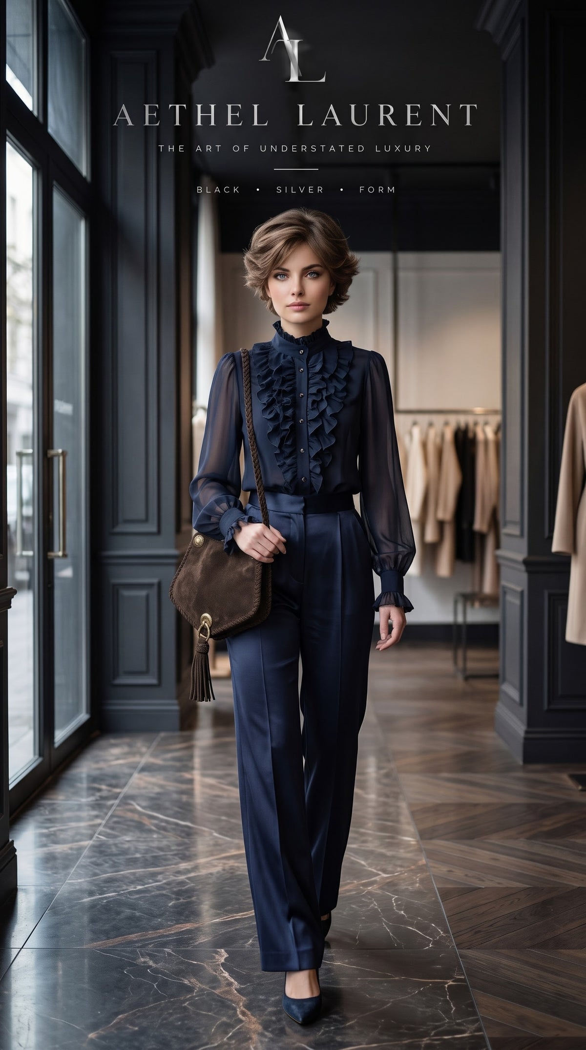 The Laurent Saddle Bag